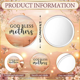 Cinnvoice mothers day mirror with scripture design for faith-inspired gifting