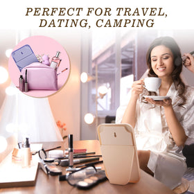 Cinnvoice purple color option enhances vanity with bold style