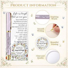Cinnvoice Wildflower inspirational cards feature uplifting messages for gifting.