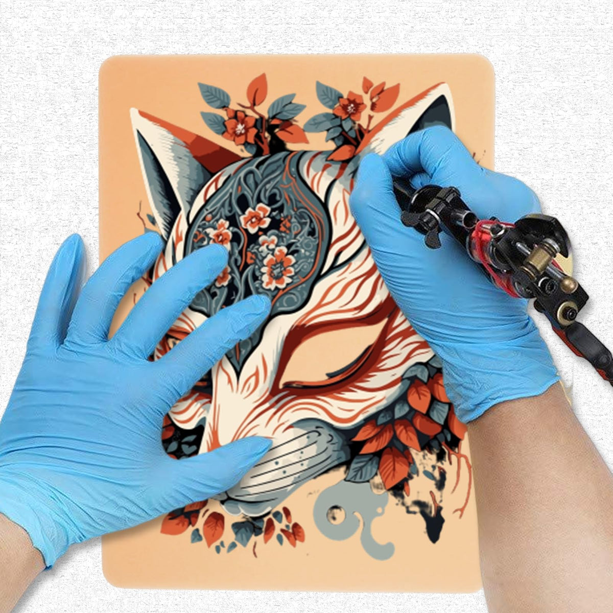 CINRA blank practice skin, flexible feel suitable for outlining and shading