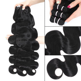 Ciracevi Virgin Remy hair close-up showing intact cuticles for tangle-free styling.