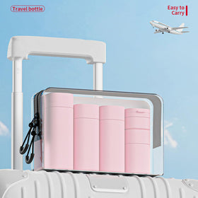 Cirea clear zip-top bag for organized toiletries