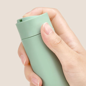 Cirea squeezable containers for easy lotion and body wash dispensing