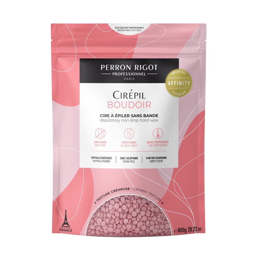 Cirepil Boudoir hard wax beads 800g for sensitive skin and safe, low-temperature waxing.