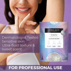 Cirepil Diamond packaging shows hypoallergenic rosin-free formula for sensitive skin.
