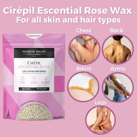 Cirepil Escential Rose creamy texture during low-temp application on skin