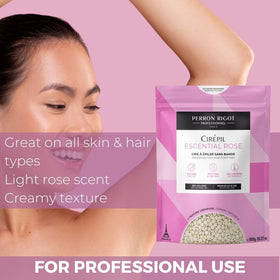 Cirepil Escential Rose rose scent enhances waxing ambiance
