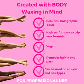 Salon-style setup with Fiorella wax for relaxing waxing sessions.