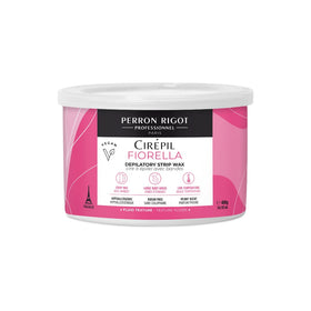 Cirepil Fiorella soft wax tin ready for professional use with smooth application on large areas.