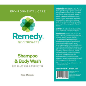CitriSafe Remedy ingredients closeup emphasizes shea butter, aloe, and vitamins for nourishing care