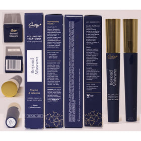 City Beauty Beyond Mascara panthenol-infused formula supporting lash health.