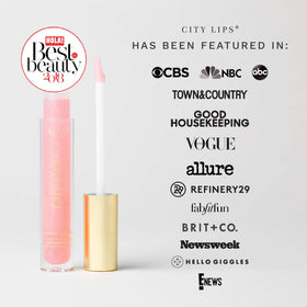 City Beauty City Lips gloss with long-lasting moisture on lips