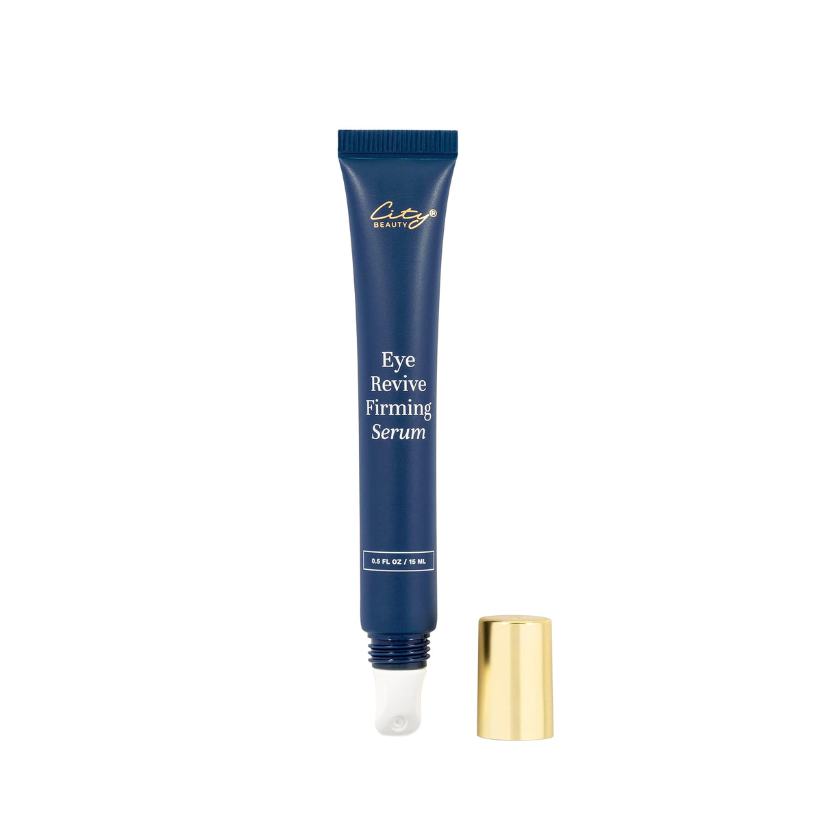 City Beauty Eye Revive Serum after-use glow on skin