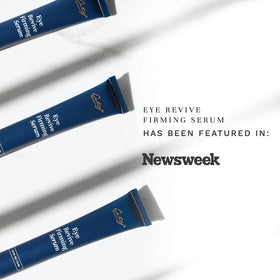 City Beauty Eye Revive Serum under-eye area close-up showing lifted appearance