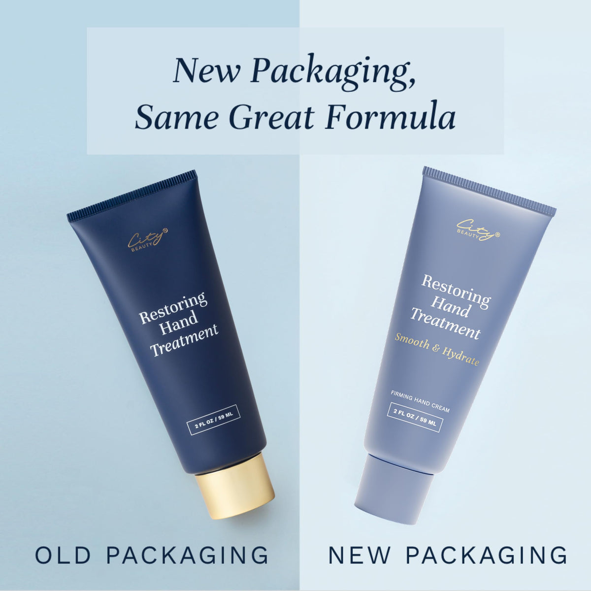 Cream texture from City Beauty Restoring Hand Treatment for smooth hydration