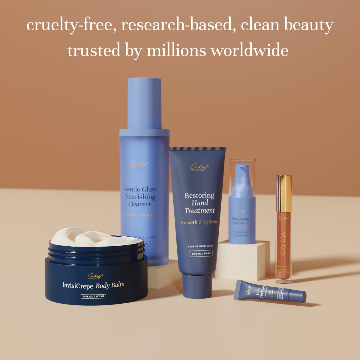 Dark spots on hands with City Beauty Restoring Hand Treatment brightened look