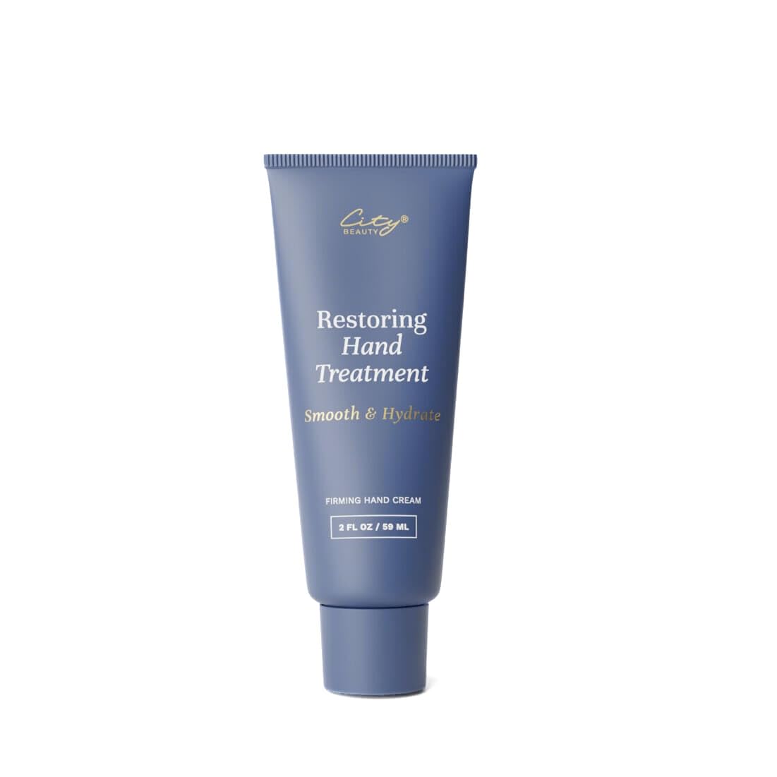 City Beauty Restoring Hand Treatment jar close-up showing creamy hydration