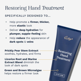 Fast-absorbing City Beauty Restoring Hand Treatment leaves soft hands