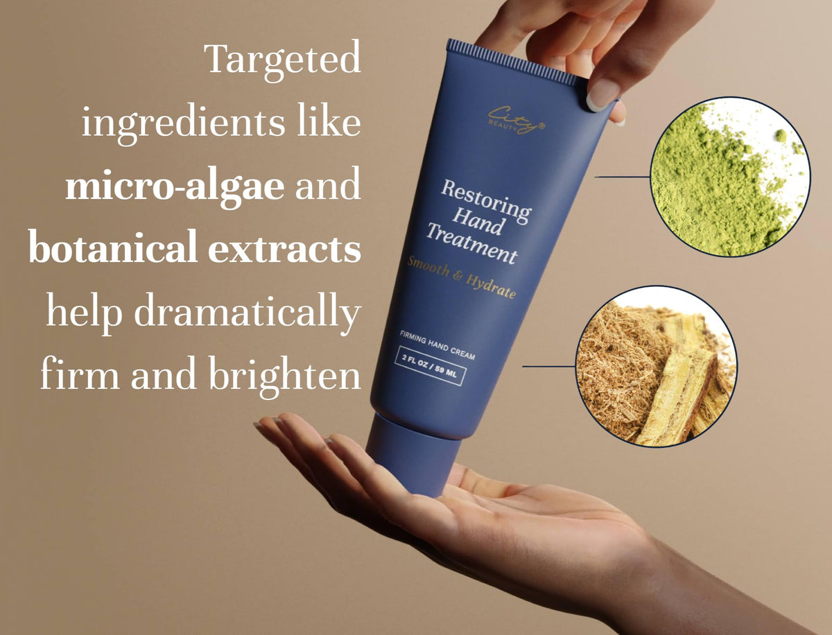 Wash-resistant hydration of City Beauty Restoring Hand Treatment after washing