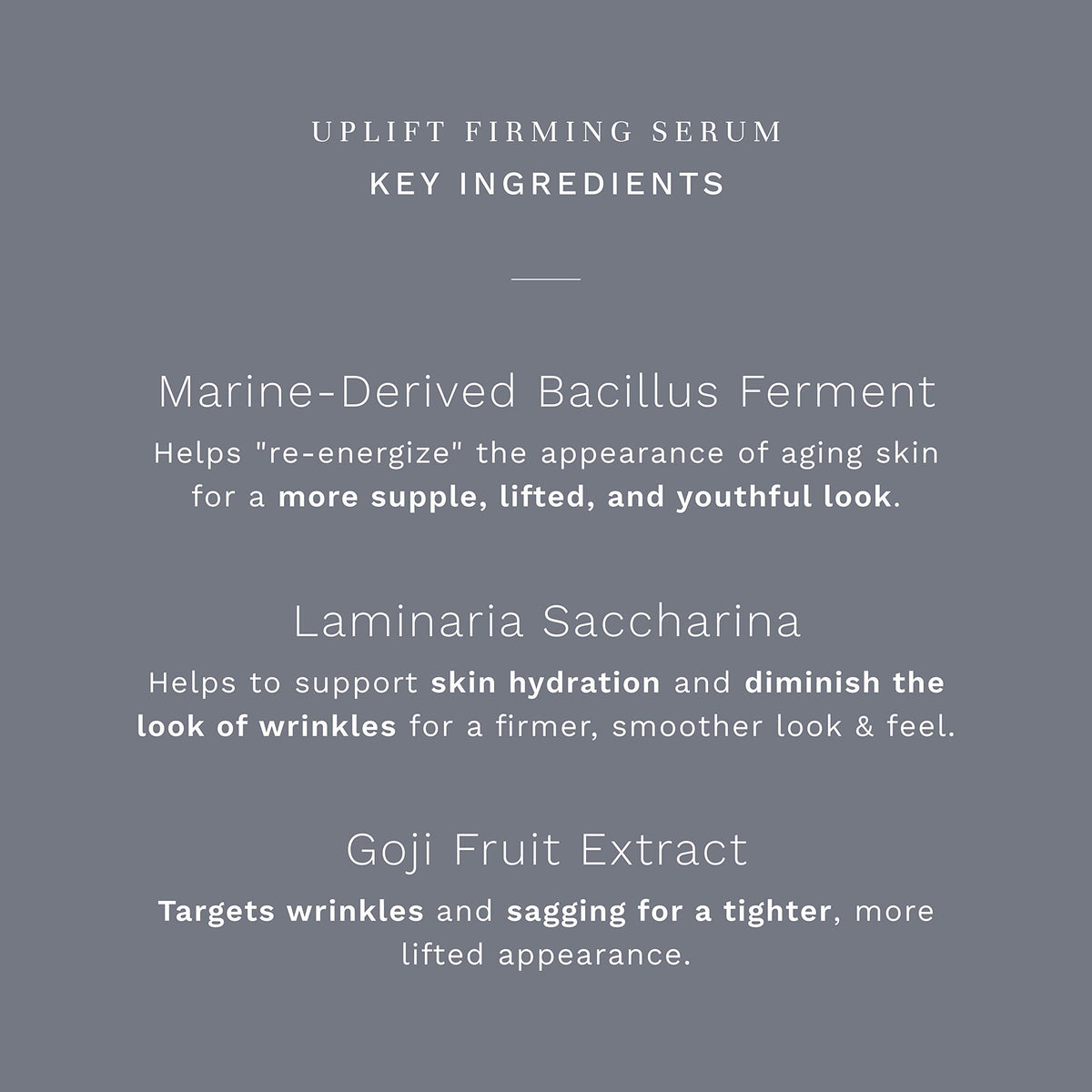 City Beauty UpLift Serum with droplets illustrating deep hydration and plumpness
