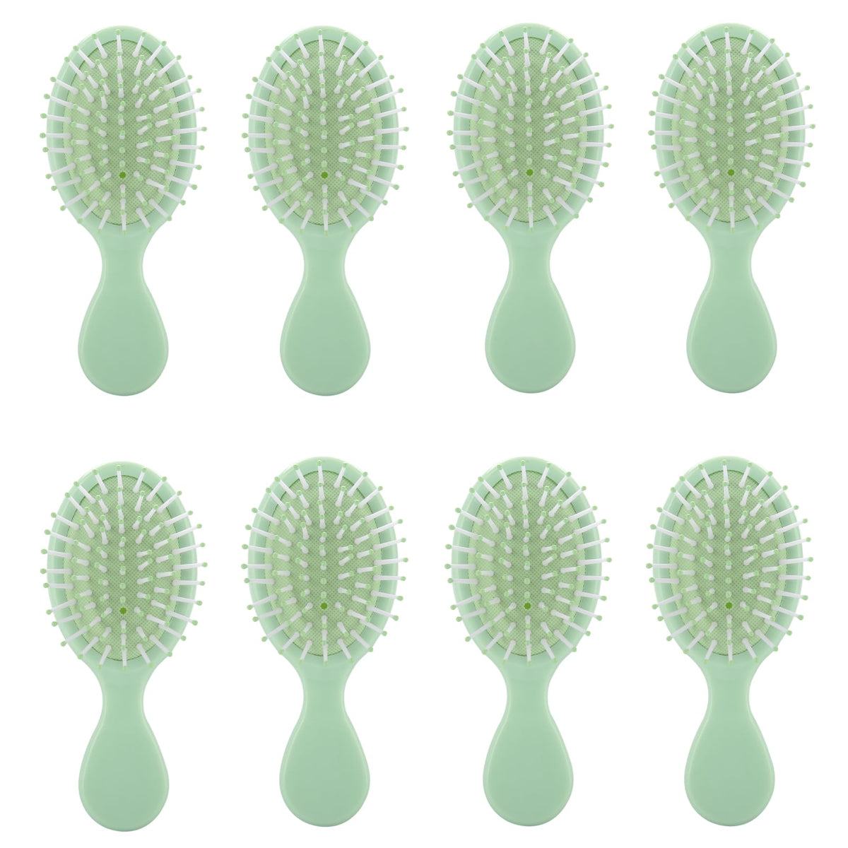 Ciulaiy bridesmaid brush set mini travel sage green for easy detangling on the go.