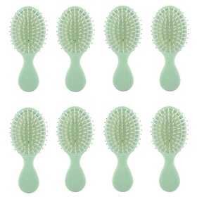 Ciulaiy bridesmaid brush set mini travel sage green for easy detangling on the go.