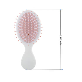 Ciulaiy dry and wet travel detangler brush sage green glides through hair.