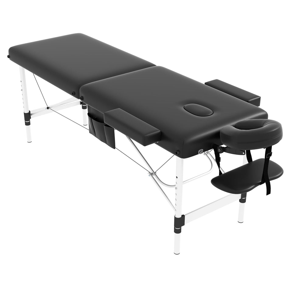 Civama massage table portable design with easy carry handle for travel sessions.