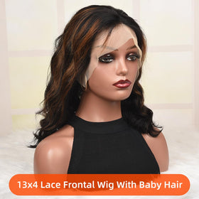 CIYOO 180% density ombre bob wig for full volume