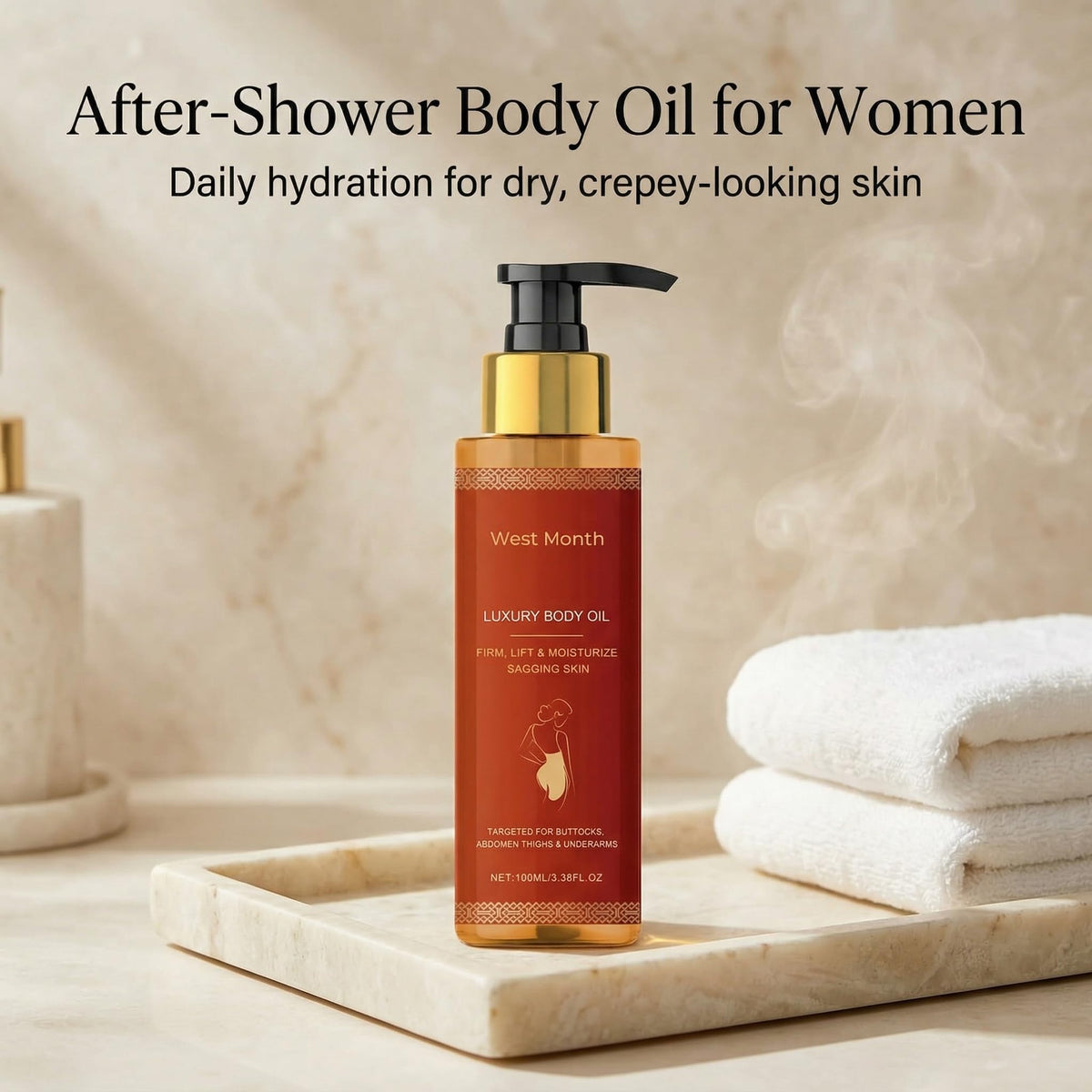 CJL CANKIRA Body Oil integrated into full-body routine for lasting hydration