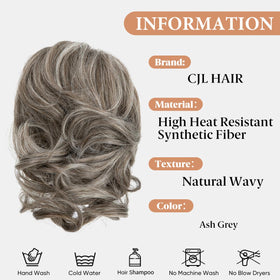 CJL HAIR diy bendable wires hairstyle allows versatile looks.