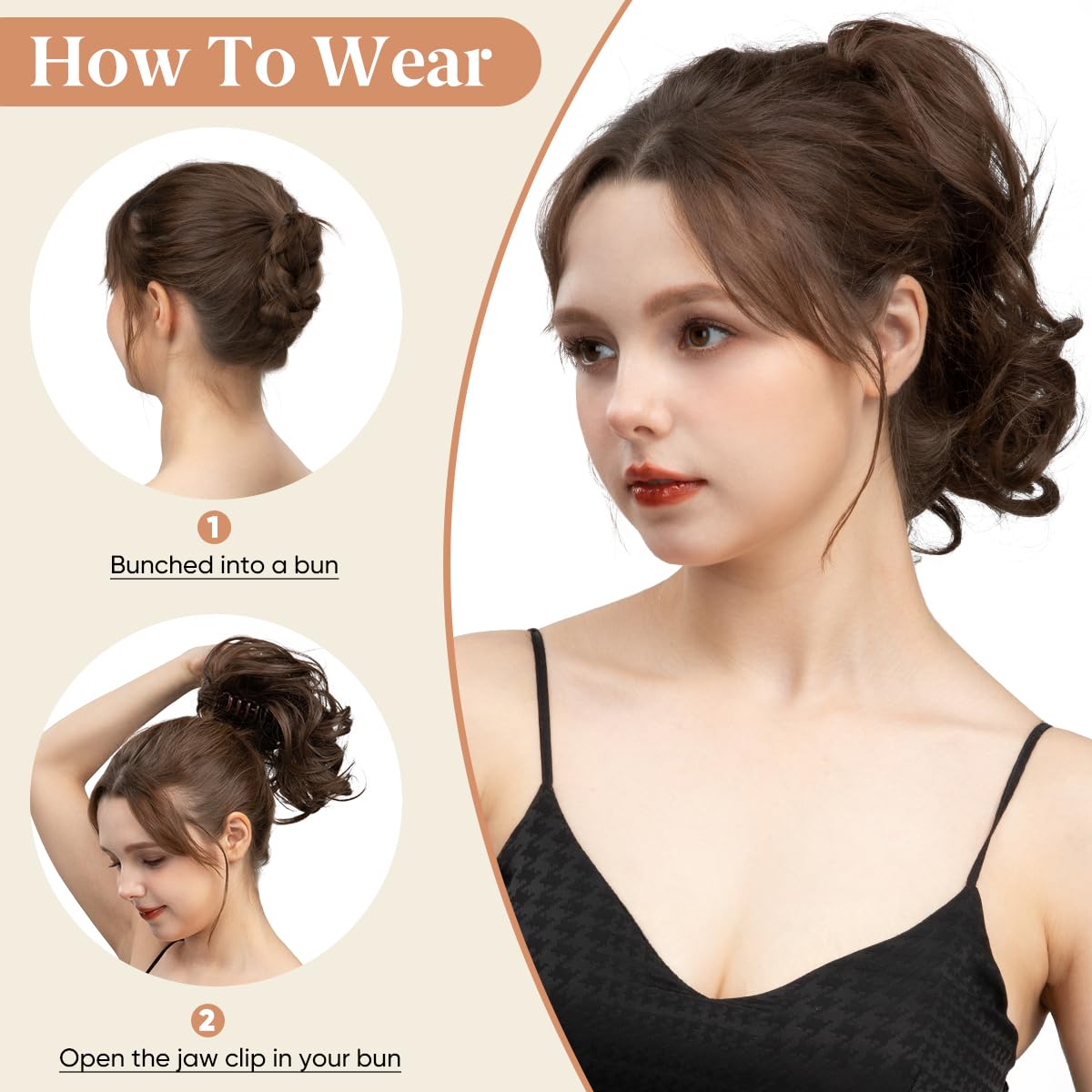 CJL HAIR easy-to-wear clip-in extension for fast styling.