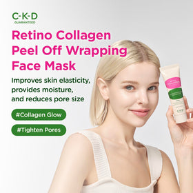 CKD Peel-Off Mask provides instant tightening for smoother pores and refreshed skin.