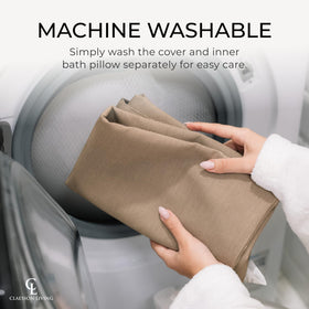 Claessonliving bath pillow spa-like comfort for everyday baths.