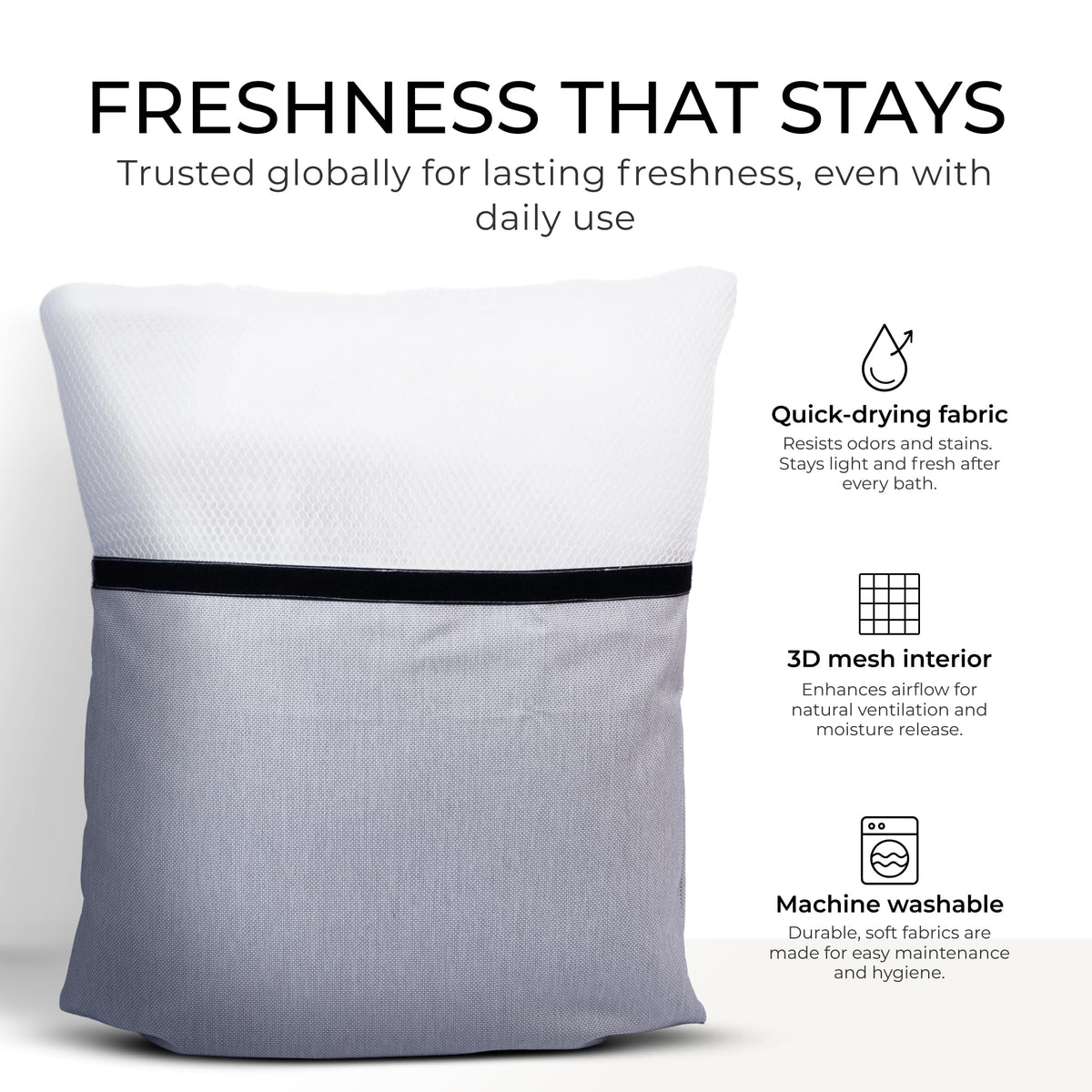 Claessonliving bath pillow for tub, rolled for storage, compact and easy to store