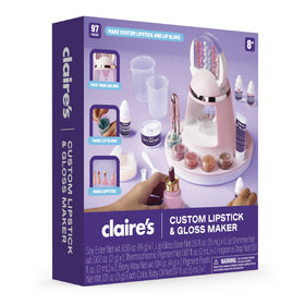 Claire’s fruity scent drops add fragrance to handmade gloss.