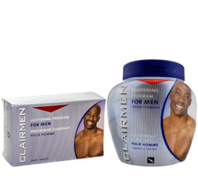 Clairmen Lightening Cream packaging box highlights 500ml size for daily use.