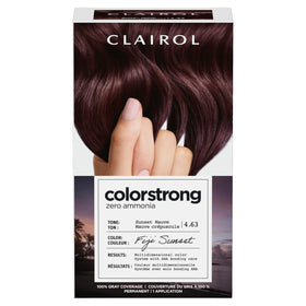 Clairol ColorStrong bonding primer with AHA prepares hair for color and boosts bonding.