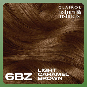 Before and after comparison of Clairol Natural Instincts color fade
