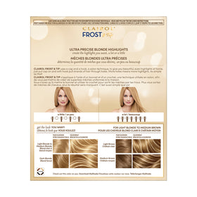 Clairol Nice’n Easy highlighting cap closeup showing strand selection