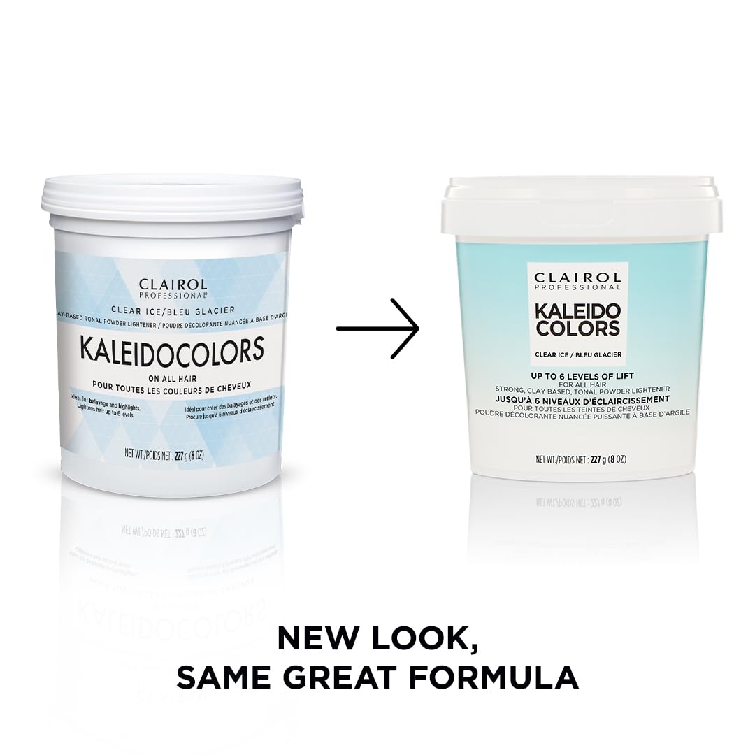 Clairol Professional Kaleidocolors neutral tub with aloe vera conditioning keeps hair moisturized.
