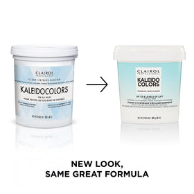 Clairol Professional Kaleidocolors neutral tub with aloe vera conditioning keeps hair moisturized.