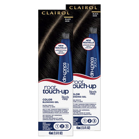 Clairol Root Touch-Up with built-in applicator brush for quick gray coverage.