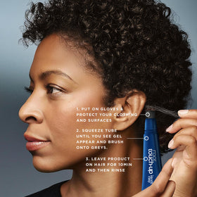 Clairol Root Touch-Up blends naturally with your shade for extended color life.