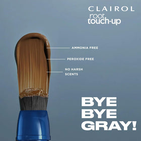 Clairol Root Touch-Up is ammonia-free and peroxide-free for gentle use.
