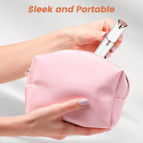 Claities compact device ready for travel and on-the-go grooming
