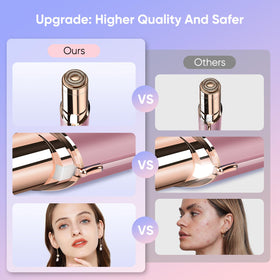Claities facial hair remover precision blade head ready for use.