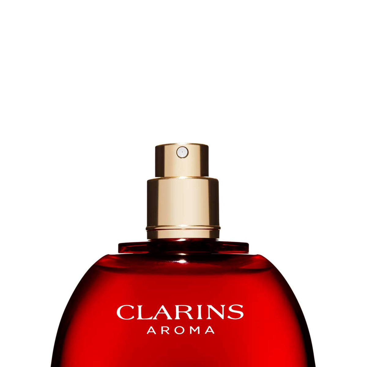 Clarins Eau Dynamisante label shows all-day fragrance and protection