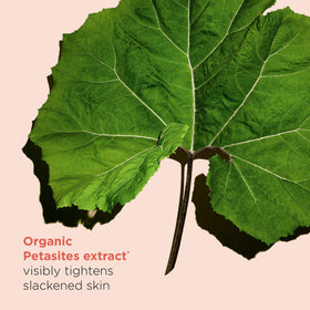 Organic shea butter in Clarins Extra-Firming Body Cream provides rich nourishment for dry areas.
