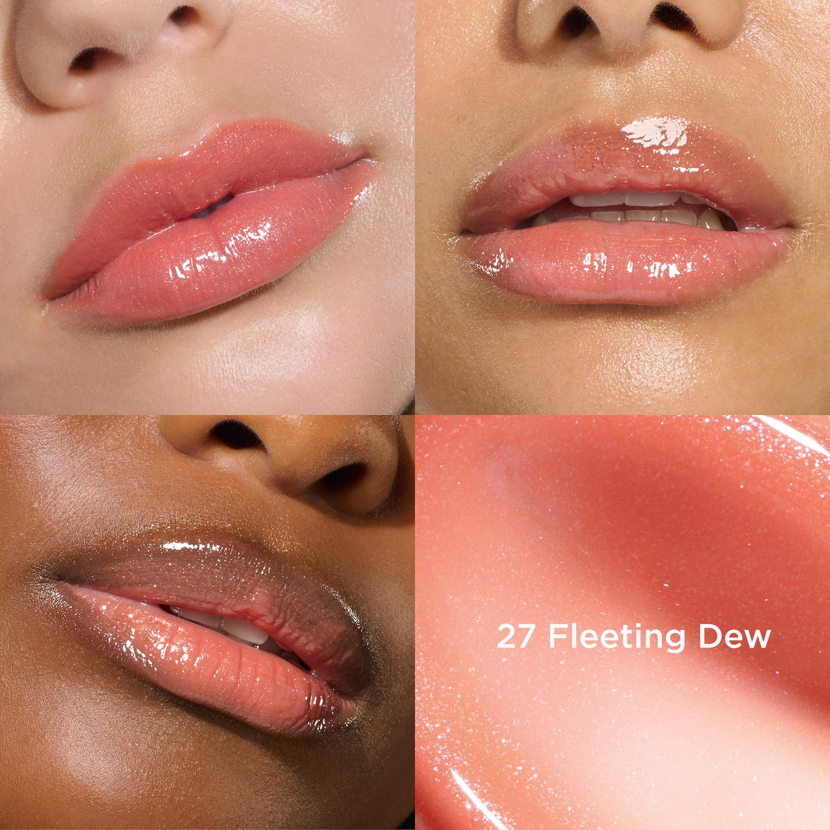 Clarins Lip Comfort Oil wand close-up for precise application and smooth lips.